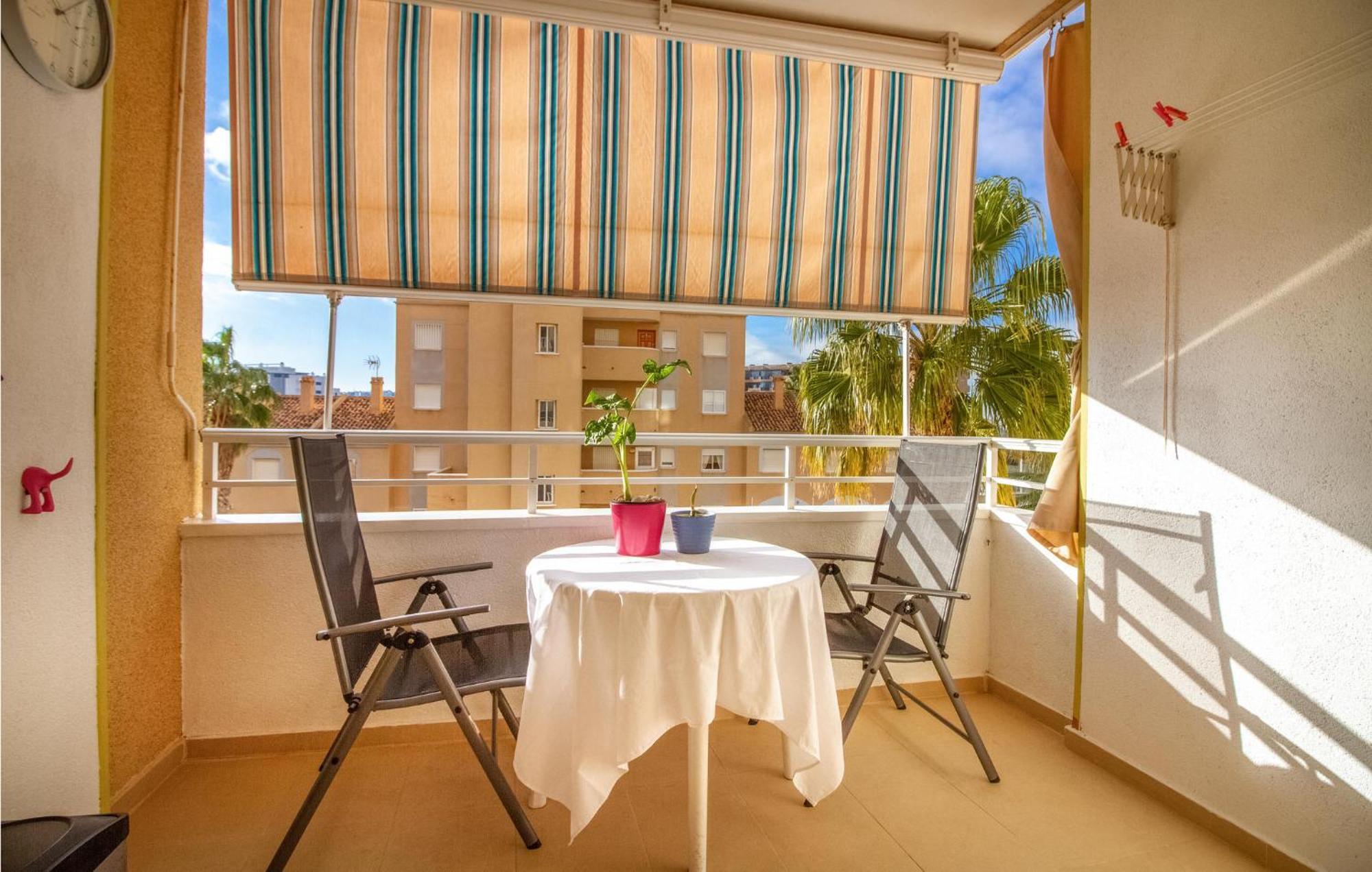 Beach Front Apartment In Los Arenales Del Sol Eksteriør bilde
