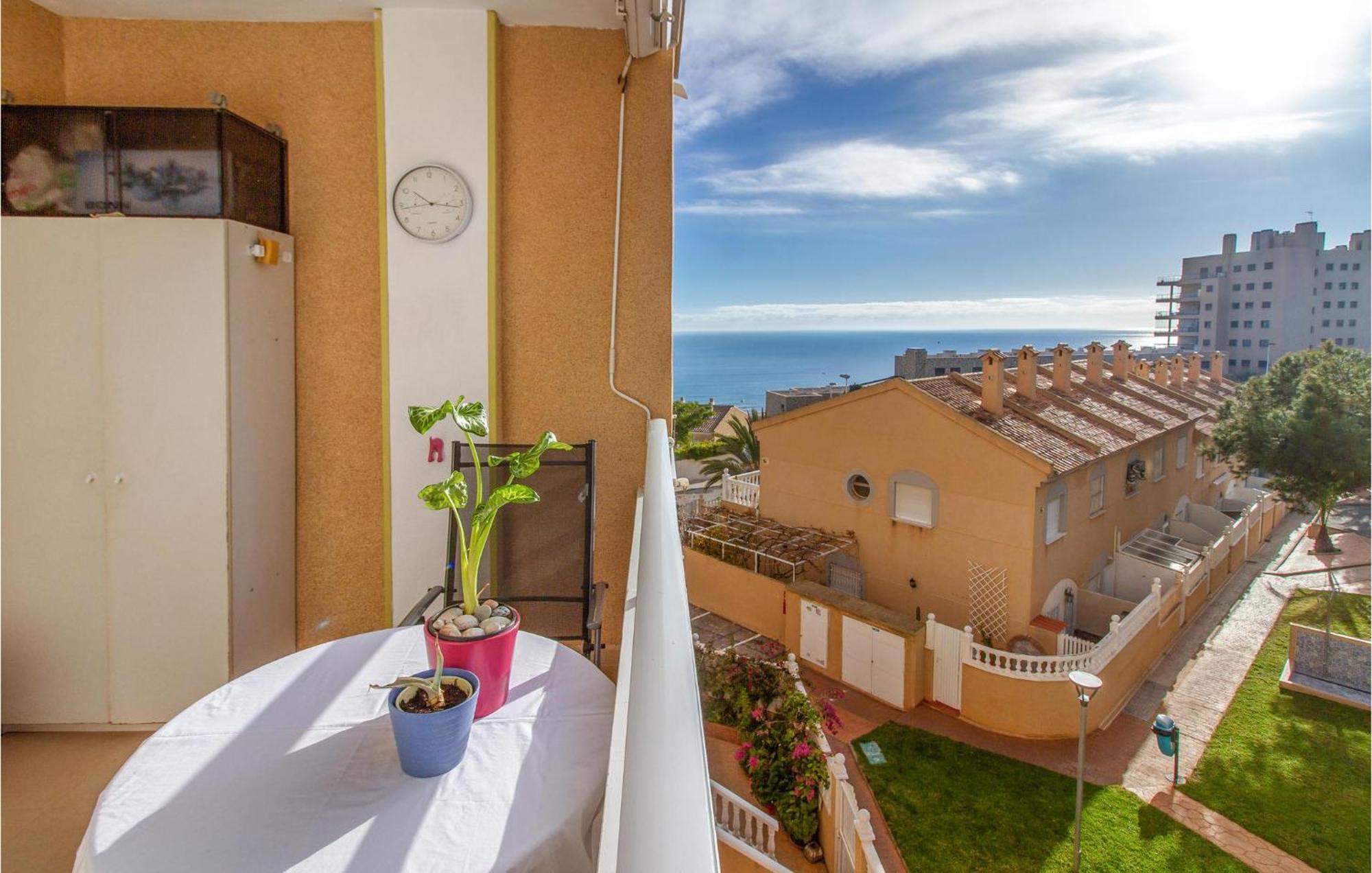 Beach Front Apartment In Los Arenales Del Sol Eksteriør bilde